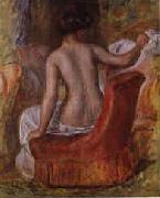 Pierre Renoir Nude in an Armchair China oil painting reproduction